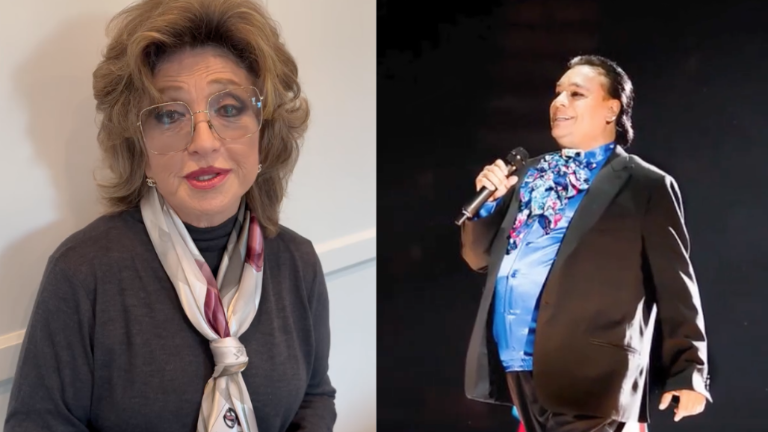 Angélica María y Juan Gabriel.