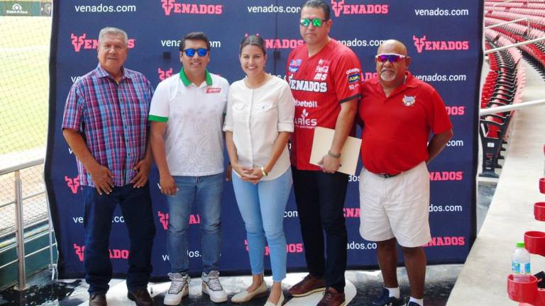 En rueda de prensa se anunció que el Mazatlán Baseball Tournament se realizará del 22 al 26 de junio.