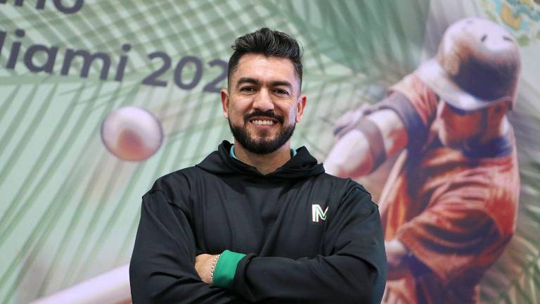 Agustín Murillo, pelotero de Naranjeros de Hermosillo.