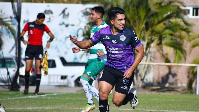 Sagir Arce abrió el marcador para Mazatlán FC en la Sub 20, pero al final no bastó para evitar la derrota.