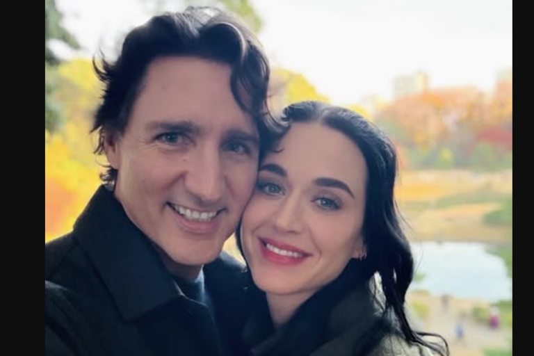 Comparte Katy Perry una romántica foto junto a Justin Trudeau