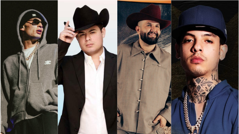En la lista figuran artistas sonorenses como Alfredo Olivas, Carín León y Natanael Cano.