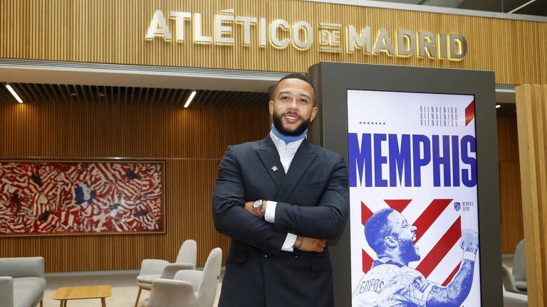 Memphis Depay llega al Atlético de Madrid