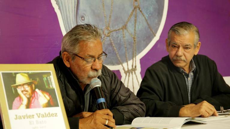 Presentan en la Feria del Libro de Los Mochis, el libro Javier Valdez ‘El Bato’.