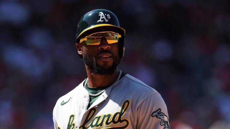 Starling Marte fue traspasado a los Atléticos de Oakland en días pasados.