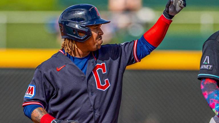 José Ramírez ya dijo presente en los juegos de pretemporada de los Guardianes.