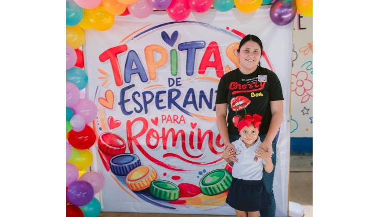 Romina Isabel necesita su apoyo a través de tapitas para un tratamiento médico.