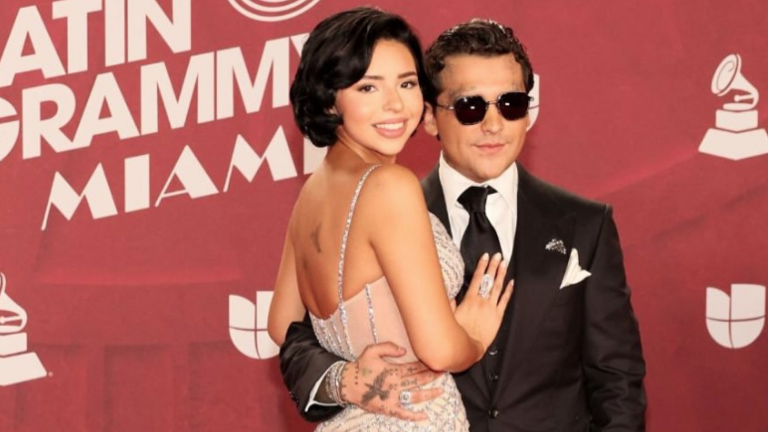 Ángela Aguilar y Christian Nodal.