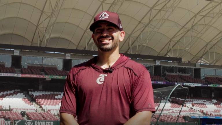 Roel Ramírez llega a dar el cien por ciento paya ayudar a Tomateros a ganar.