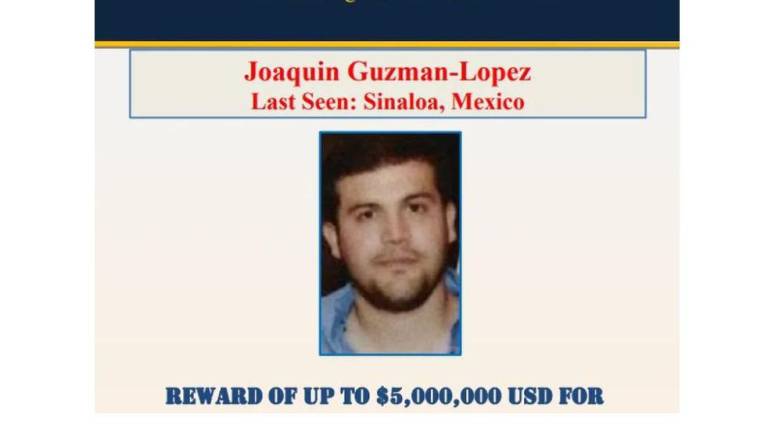 DEA difunde foto de Joaquín Guzmán López, hijo de ‘El Chapo’ buscado junto a sus hermanos