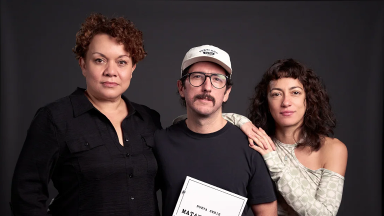Mónica Jiménez, Humberto Hinojosa y Mayra Hermosillo.