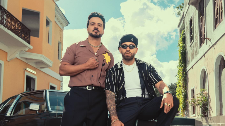Luis Fonsi y Feid.