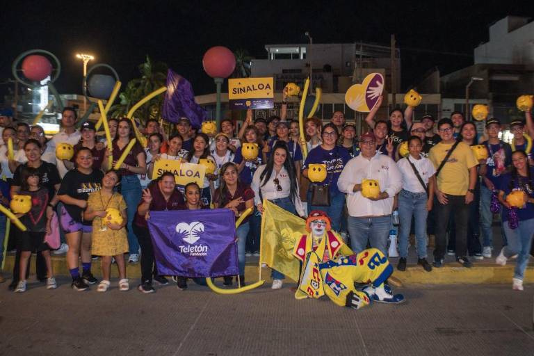 Mazatlán late por el Teletón: CRIT Sinaloa llena el Malecón de esperanza