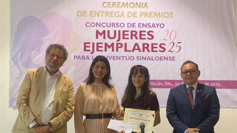 La entrega de los premios será este lunes 15 de junio a las 10:00 horas, en El Colegio de Sinaloa, en Culiacán.