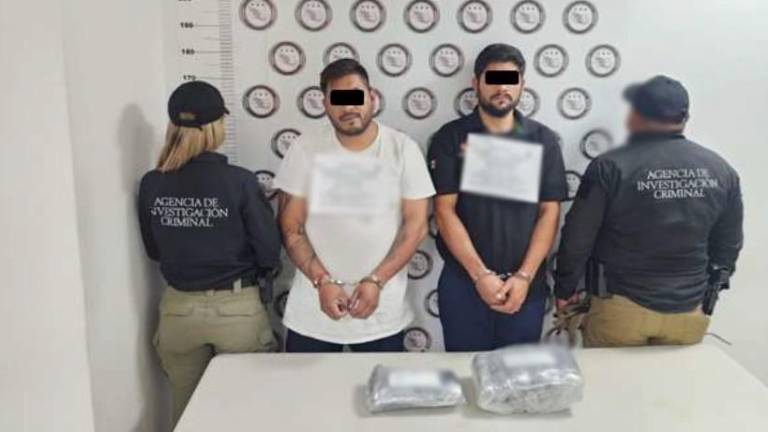 Autoridades federales decomisaron seis kilos de heroína durante inspección en Las Brisas.