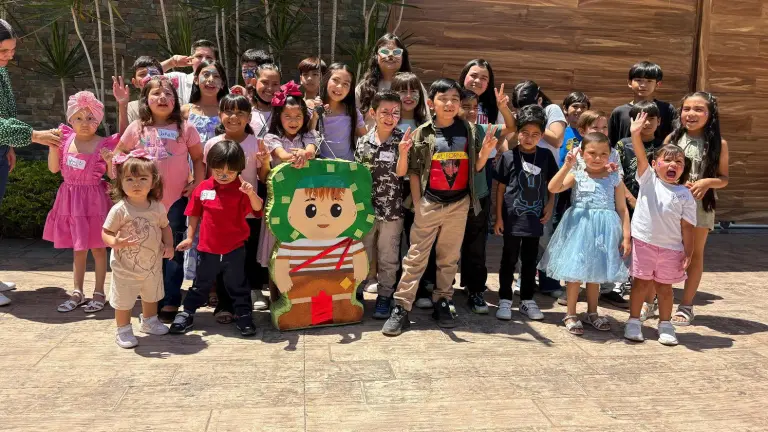 Niños de GANAC disfrutan del tradicional Día del Niño.