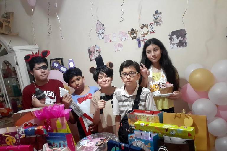 Celebran Kiara Ivanna y Carlos Iván su doceavo cumpleaños