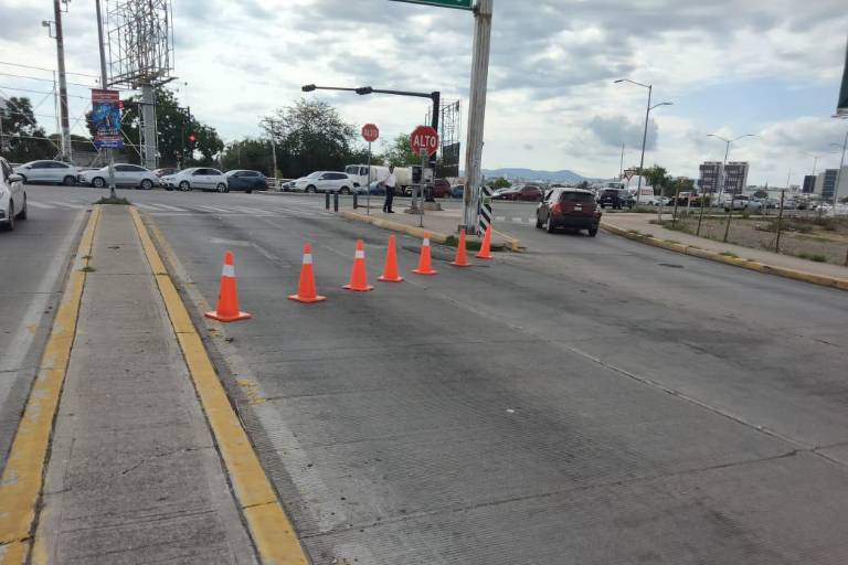 Ajustes viales por obras de Ferromex en el sector norponiente de Culiacán