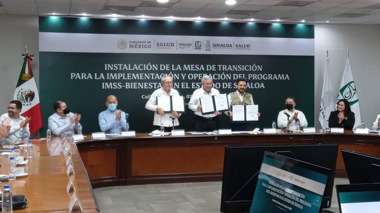 Instalan mesa de transición del IMSS-Bienestar en Sinaloa