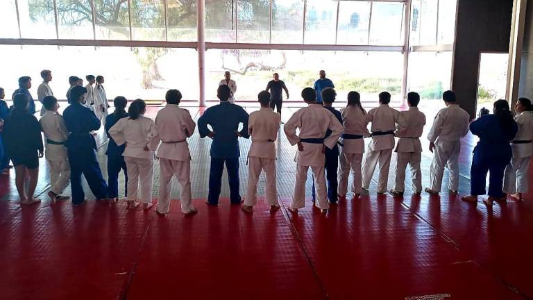 Los judocas mazatlecos acudieron a un campamento en Aguascalientes.