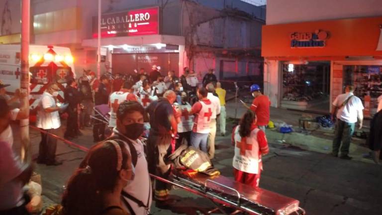 Asegura firma de zapatería derrumbada en Culiacán que trabajan con autoridades para esclarecer el origen del accidente