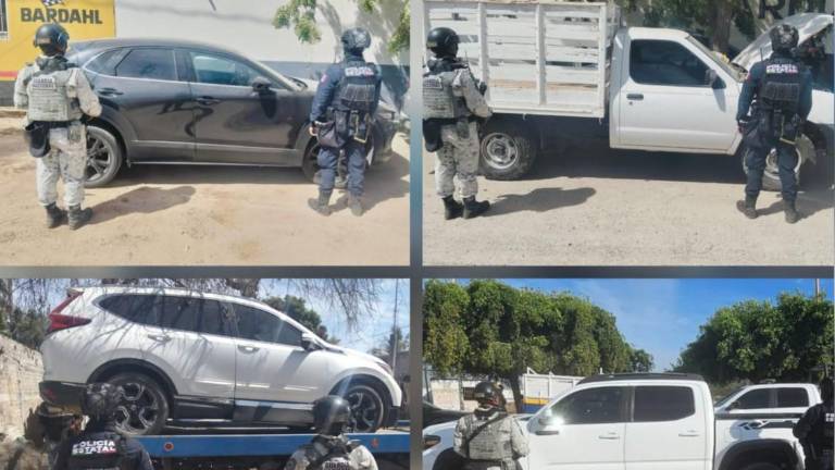 Las unidades aseguradas en los operativos fueron trasladadas para ser puestas a disposición de la Fiscalía estatal.