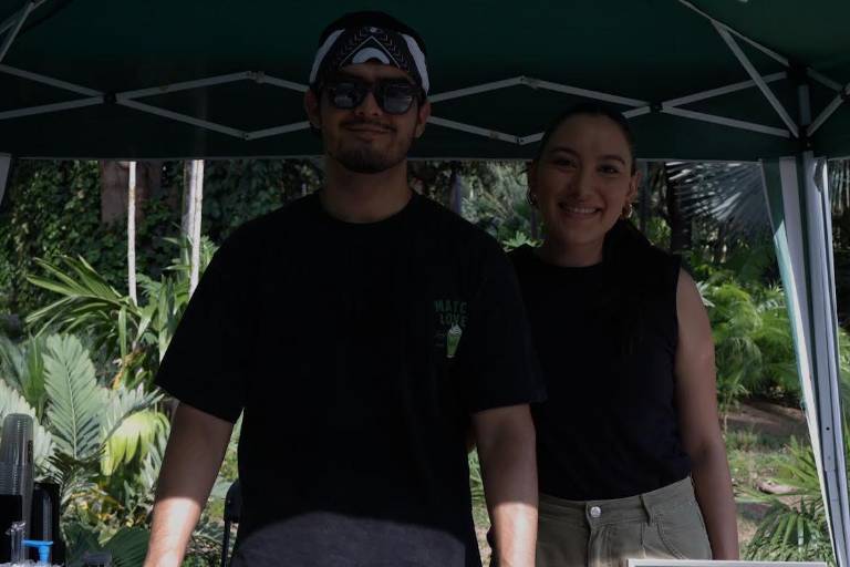 Disfrutan del bazar y la belleza del Jardín Botánico de Culiacán