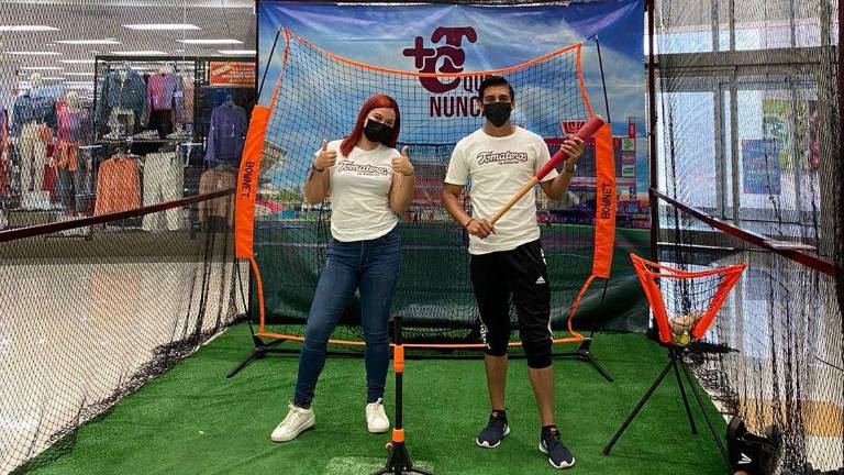 La afición guinda podrá disfrutar de la jaula de bateo de Tomateros de Culiacán.