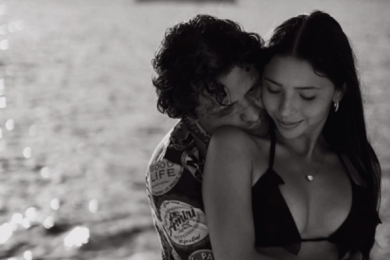 Celebran Christian Nodal y Ángela Aguilar su primer aniversario de bodas