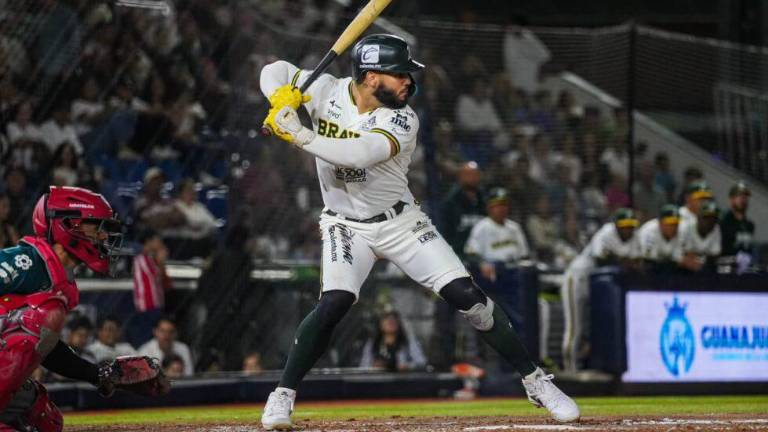 Gabriel Cancel no para de producir con el madero, ahora en la postemporada, por los Bravos de León.