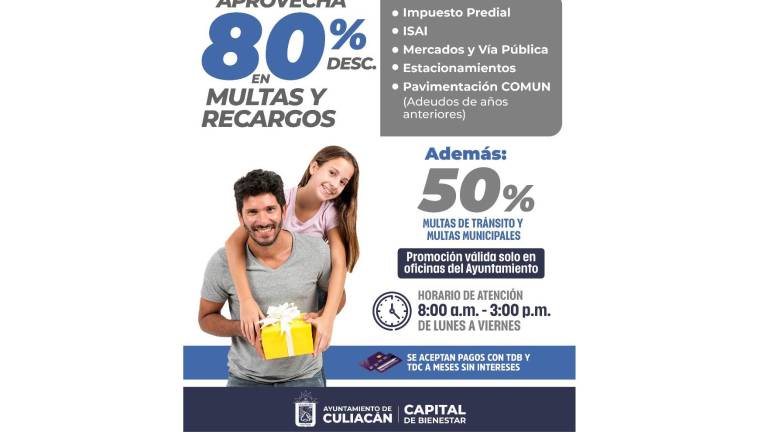 La campaña especial de regularización estará vigente del 15 al 19 de junio.