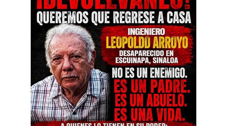 Familiares piden que Leopoldo regreso a casa.