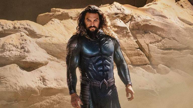 Jason Momoa sorprende con nuevo diseño para la secuela del rey de los mares.