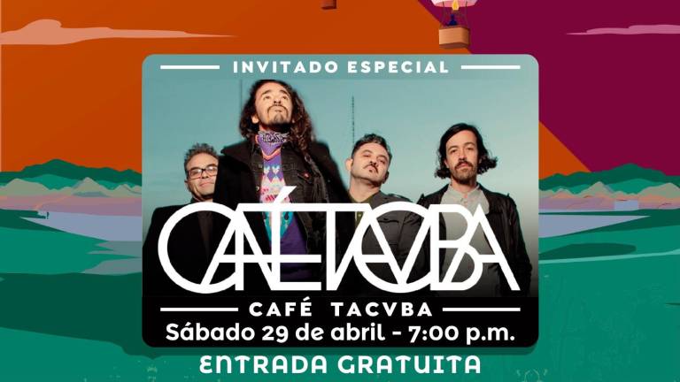 Café Tacvba estará en el Festival del Globo Culiacán 2023.