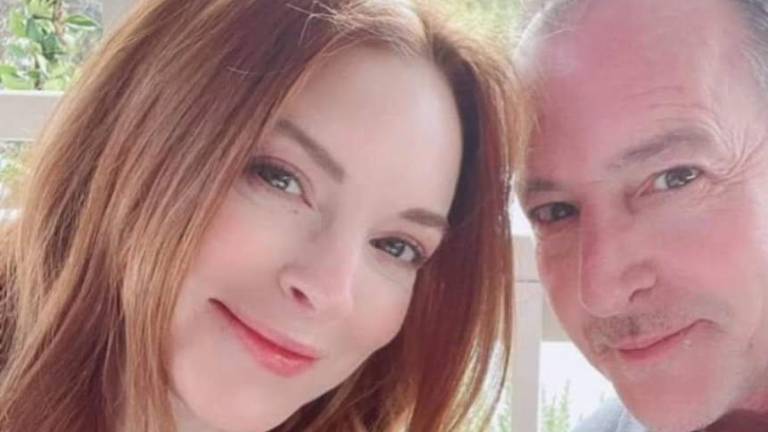 Lindsay y Michael Lohan.