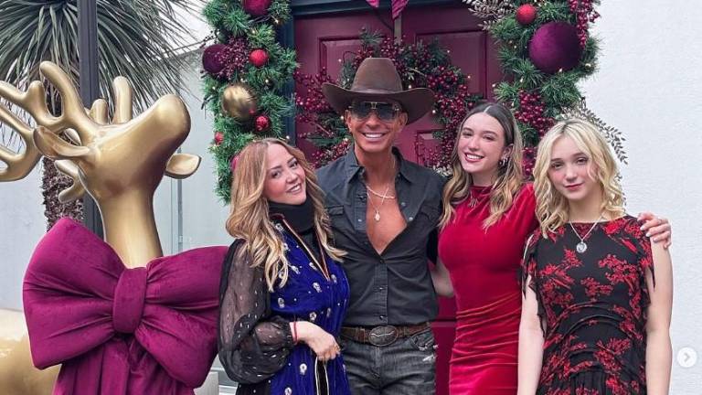 La pareja, que comparte dos hijas, Mía y Nina, viajan unos días a Nueva York.