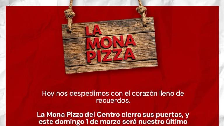 El restaurante subió a sus redes el anuncio de cierre.