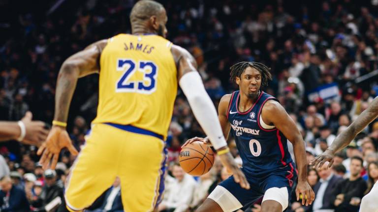 Tyrese Maxey fue otro de los elementos clave para el triunfo de los Sixers.