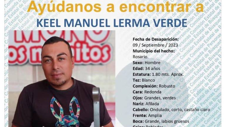 Keel Manuel fue visto por última vez el 9 de septiembre de 2023.