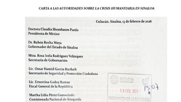 La denuncia pone especial énfasis en hechos recientes ocurridos en Concordia, Sinaloa.