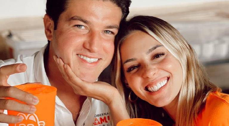 Samuel García y Mariana Rodríguez.