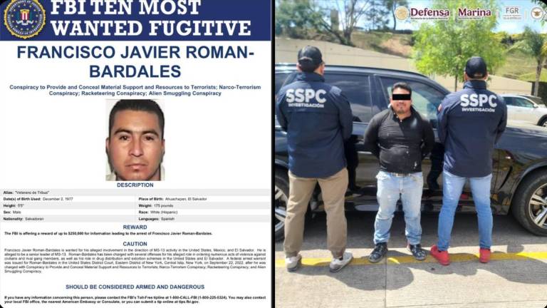 “El Veterano”, objetivo prioritario del FBI, fue detenido 17 de marzo en México.