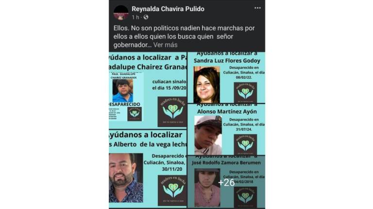 ‘Pareciera que juegan con nuestros desaparecidos’: colectiva reclama sesgo del Gobierno en búsqueda de personas