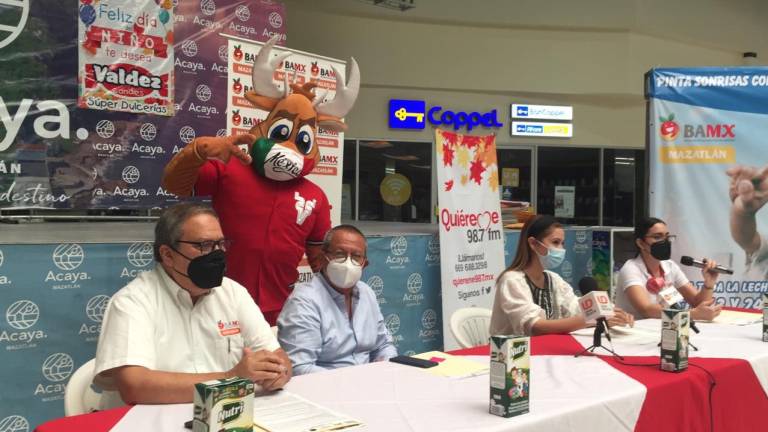 Venados de Mazatlán será parte de la campaña “Bigotes de Leche” que organiza el Banco de Alimentos Mazatlán.