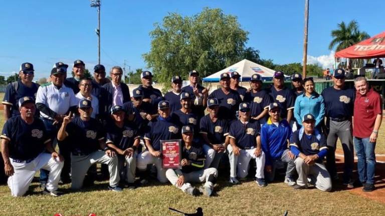 Sinaloa consigue histórico campeonato en Nacional 60 y Más