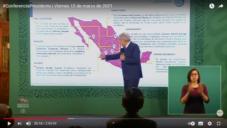 Monitorea Mesa de Seguridad Nacional a Chapman por denuncia de amenazas a Síndico Procuradora