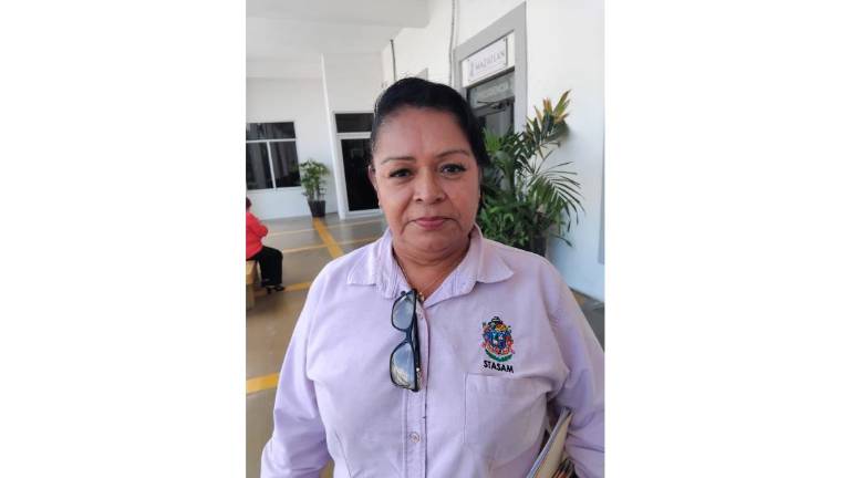 Laura Elena Tirado Aguilar, secretaria general del Sindicato de Trabajadores al Servicio del Ayuntamiento de Mazatlán.