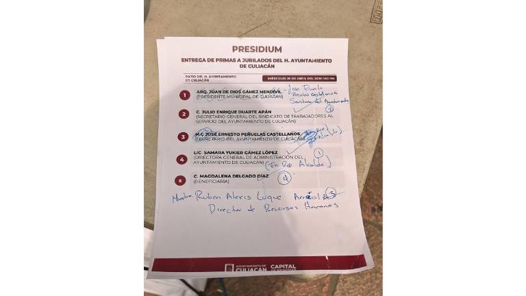 El Alcalde de Culiacán Juan de Dios Gámez Mendívil tenía prevista su asistencia a un evento.