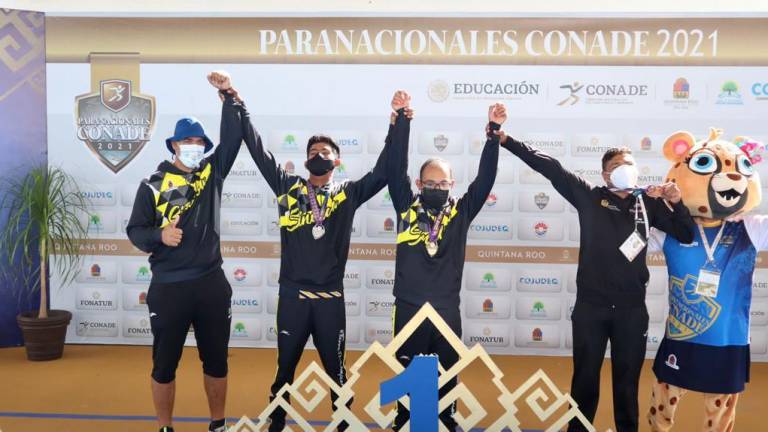 Sinaloa cierra con 40 oros los Paranacionales Conade 2021