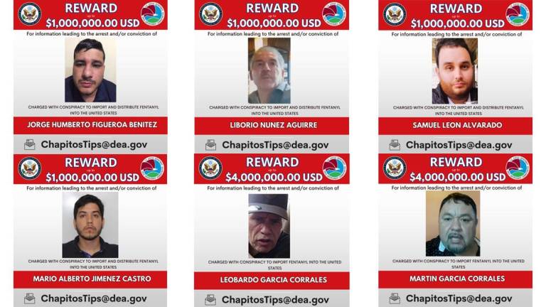 EU pone en su ‘lista negra’ a siete sinaloenses que trabajan para ‘Los Chapitos’